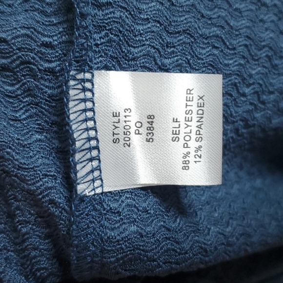 Azōe Beautiful Blue Bohemian Maci Skirt Size Large - Picture 3 of 4